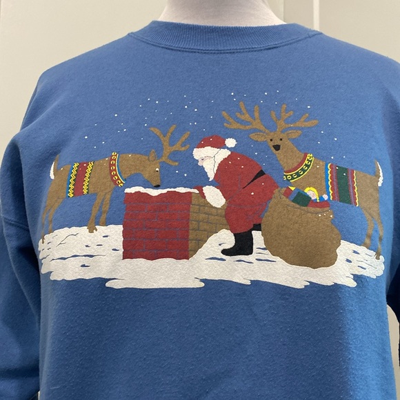 Vintage ORVIS Crew Neck Sweatshirt |Size L - Picture 5 of 11